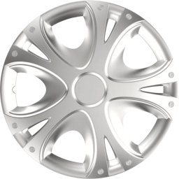 Set capace roti auto Dynamic 13 inch, argintii, 4 bucati