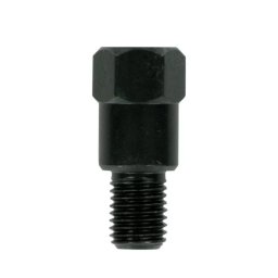 Adaptor oglinda retrovizoare motocicleta M10x1,25 dreapta-dreapta, negru