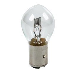 Bec halogen moto 12V S2 35/35W BA20d cu soclu metalic asimetric