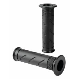 Manere ghidon moto universale Street Grip, negre, set 2 buc