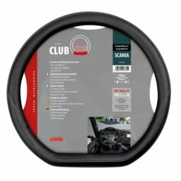 Husa volan camion Club Sport Skeentex negru pentru Scania G/P/R/S Seria 7