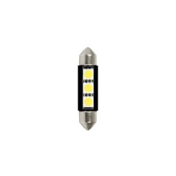 Bec LED sofit SV8.5-8 10x39mm 24/28V, 3 SMD, alb, set 2 bucati