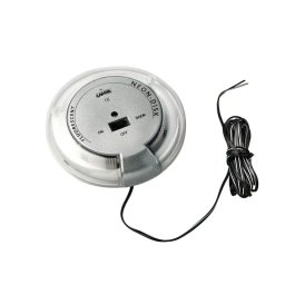 Plafoniera auto Neon-Disk 12V rosie, diametru 160 mm