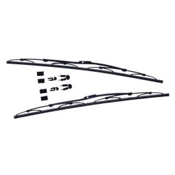 Lame stergator auto cu grafit 38 cm, set 2 buc, universale