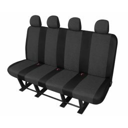 Huse scaun furgoneta 4 locuri Ares DV4 XXL, negru/gri
