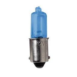 Bec halogen auto BAX9s 12V 6W albastru, efect xenon, set 2 bucati