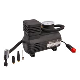 Compresor aer auto 12V 18 bar cu manometru si adaptoare 4Cars