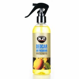 Odorizant auto si de interior K2 Deocar cu atomizor, lamaie, 250 ml