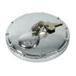 Buson rezervor camion cu cheie, cromat, Ø80 mm, pentru sistem baioneta