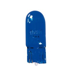 Bec pozitie auto W5W Blu-Xe 12V 5W albastru, dulie W2,1x9,5d, set 2 buc