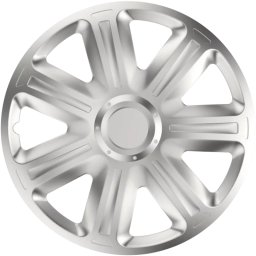 Set 4 capace roti auto Comfort 16 inch, argintii, ABS rezistent