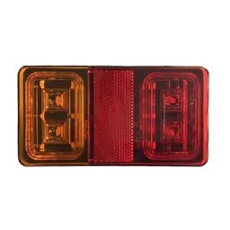 Lampa stop spate LED Kamar cu 4 functii, 12/24V, 150x80 mm