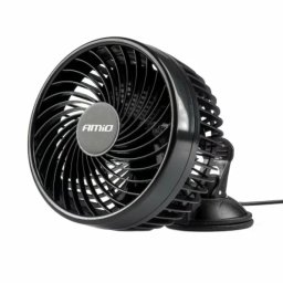 Ventilator auto 24V Amio 6 inch cu ventuza si 2 viteze