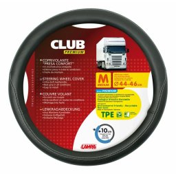 Manson volan camion Club Premium, marimea M, 44-46 cm, negru