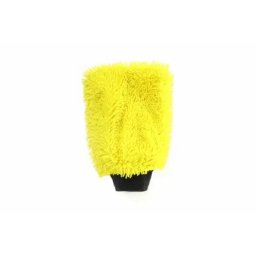 Manusa din microfibra pentru spalat caroserie auto Amio 23x17 cm, galbena