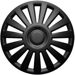 Capace roti auto 16 inch Luxury BL, set 4 bucati, negru