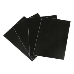 Set 4 petice negre pentru reparare prelata semiremorca 15x21 cm