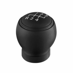 Husa silicon pentru maner schimbator viteze, 5 trepte, universala, negru/alb