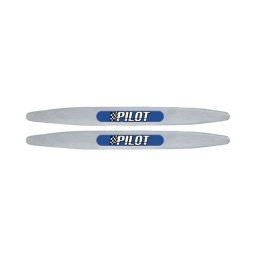 Ornamente praguri auto iluminate 12V, set 2 buc, 38x3,5 cm