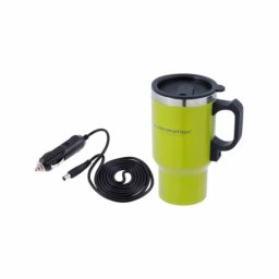 Cana termos auto cu încalzire Carmotion 450 ml, 12V, verde