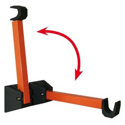 Suport bicicleta pentru perete pliabil Lampa, max. 20 kg, 35 cm