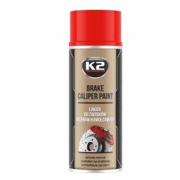 Vopsea spray pentru etrieri frana K2, rosie, 400 ml, rezistenta termic