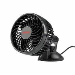 Ventilator auto 12V Amio 4.5 inch cu 2 viteze si fixare cu ventuza