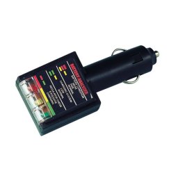 Tester baterie auto 12V si incarcare alternator cu LED Lampa
