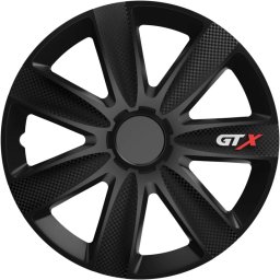 Set 4 capace roti Cridem GTX Carbon negre 15 inch, aspect carbon