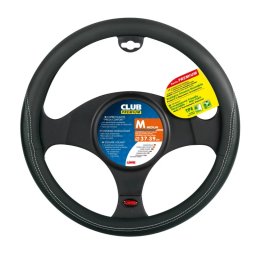 Manson volan premium negru, marimea M, Ø 37-39 cm, Lampa Club