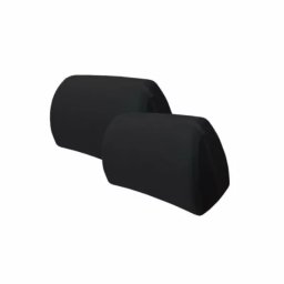 Huse universale pentru tetiere scaun auto Carmotion, negre, 2 buc