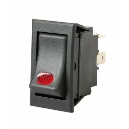 Intrerupator basculant iluminat 12V 20A pentru panou auto, Lampa
