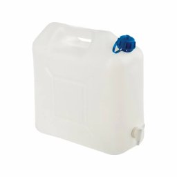Canistra pentru apa cu robinet Carpoint, plastic alb, 10L
