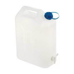 Canistra pentru apa cu robinet Carpoint, plastic alb, 20L