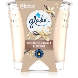 GLADE Romantic Vanilla Blossom lumânare parfumată 112 g