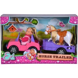Păpuşa Evi: Set transport cai
