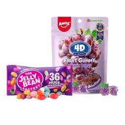 Pachet Dulce Copii – Jeleuri Amos și Jelly Beans 36 Arome
