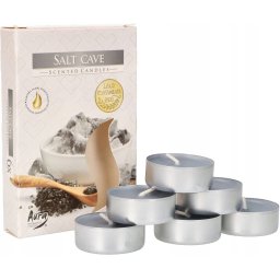 Set de încălzitoare de lumânări parfumate cu lumânări parfumate reîncărcături grota de sare - 6 buc.