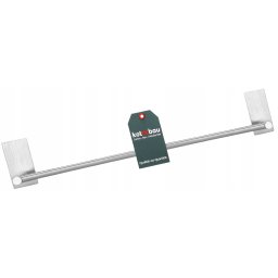 Suport pentru prosoape de baie montat pe perete din oțel 56 cm