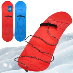 Snowboard placă snowboard pentru copii albastru roșu set 2 buc.