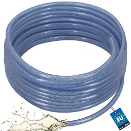 Furtun tehnic din PVC armat pentru apă, aer și substanțe chimice 14 x 3 mm 50 m