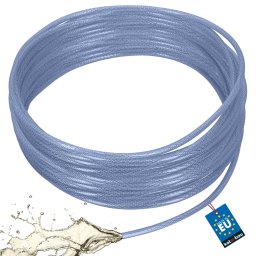 Furtun tehnic din PVC armat pentru apă, aer și substanțe chimice 5 x 2,5 mm 50 m