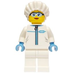 Lego Minifigures City cty1750 - Detectiv Criminalist Politie