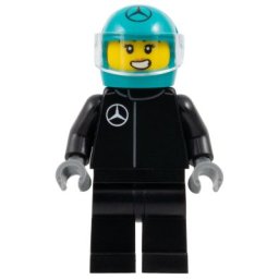 Lego Minifigures City cty1831 - Pilot Formula 1 Mercedes, Femeie