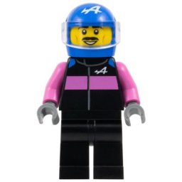 Lego Minifigures City cty1832 - Pilot Formula 1 Alpine