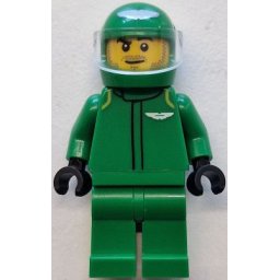 Lego Minifigures City cty1837 - Pilot Formula 1 Aston Martin