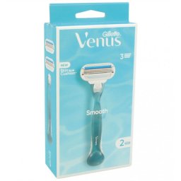 Aparat de ras pentru femei Gillette Venus Smooth + 1 rezerva