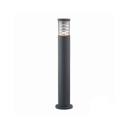 Ideal Lux - Lampă de exterior TRONCO 1xE27/42W/230V 80 cm IP65 neagră