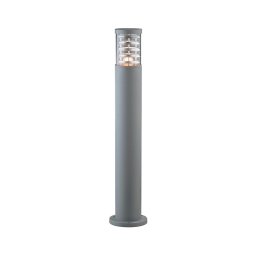 Ideal Lux - Lampă de exterior TRONCO 1xE27/42W/230V 80 cm IP65 gri