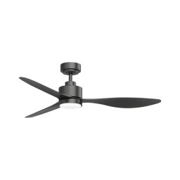 ZEVENTI - Ventilator de tavan LED dimabil LED/20W/230V 2700-6500K 132cm negru+telecomandă